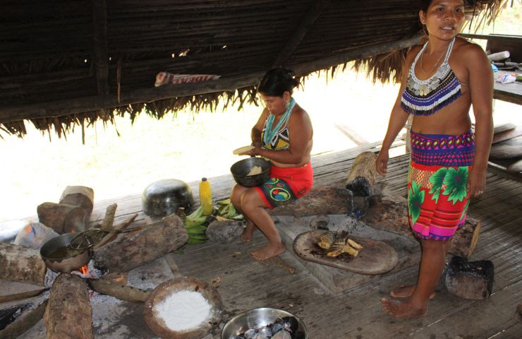 Emera Drua matlagning Panama - Portobelo